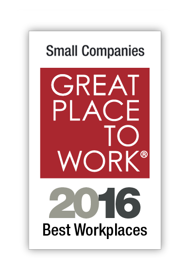 2016 small companies best workplaces logo
