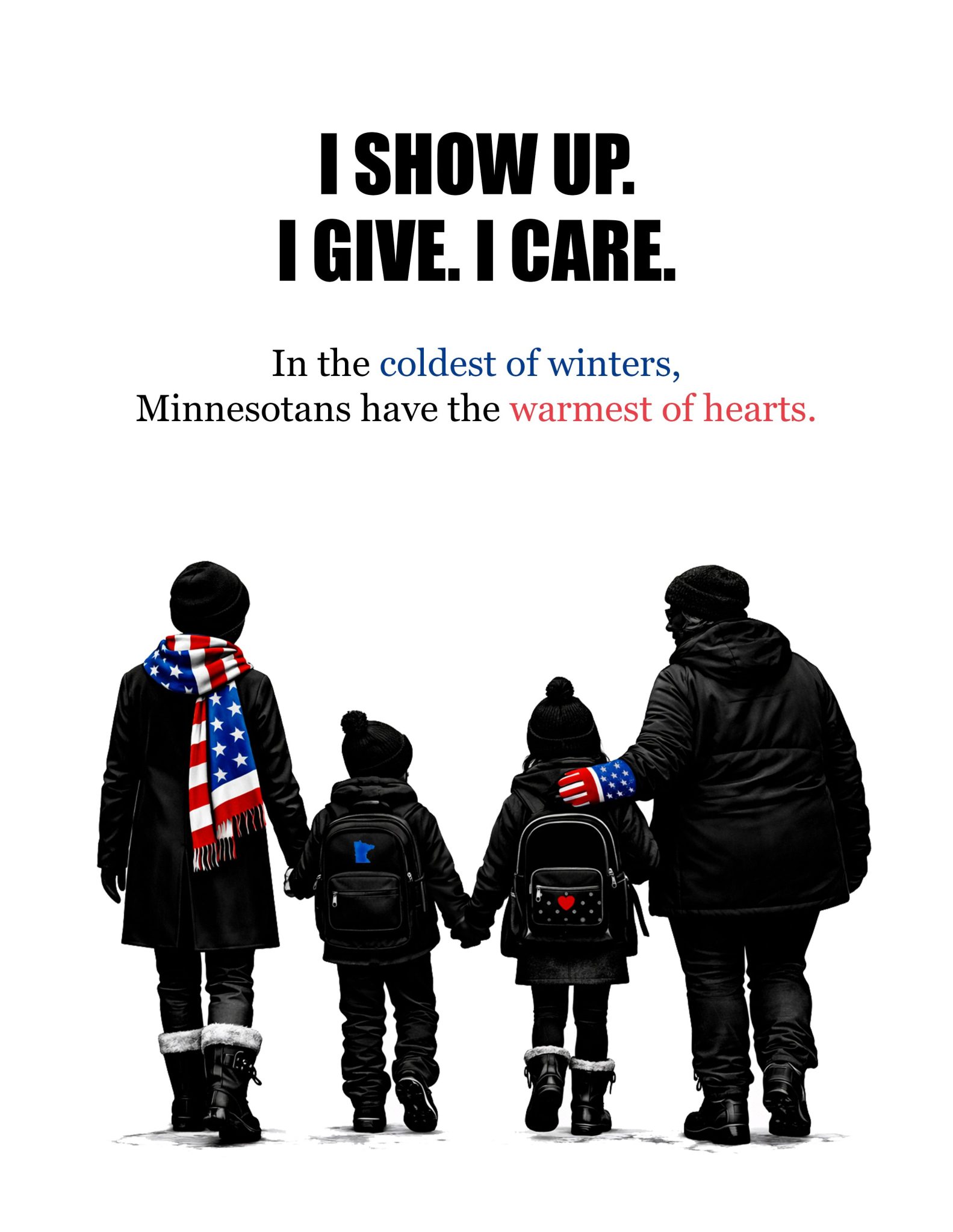 Adults Walking Kids To School