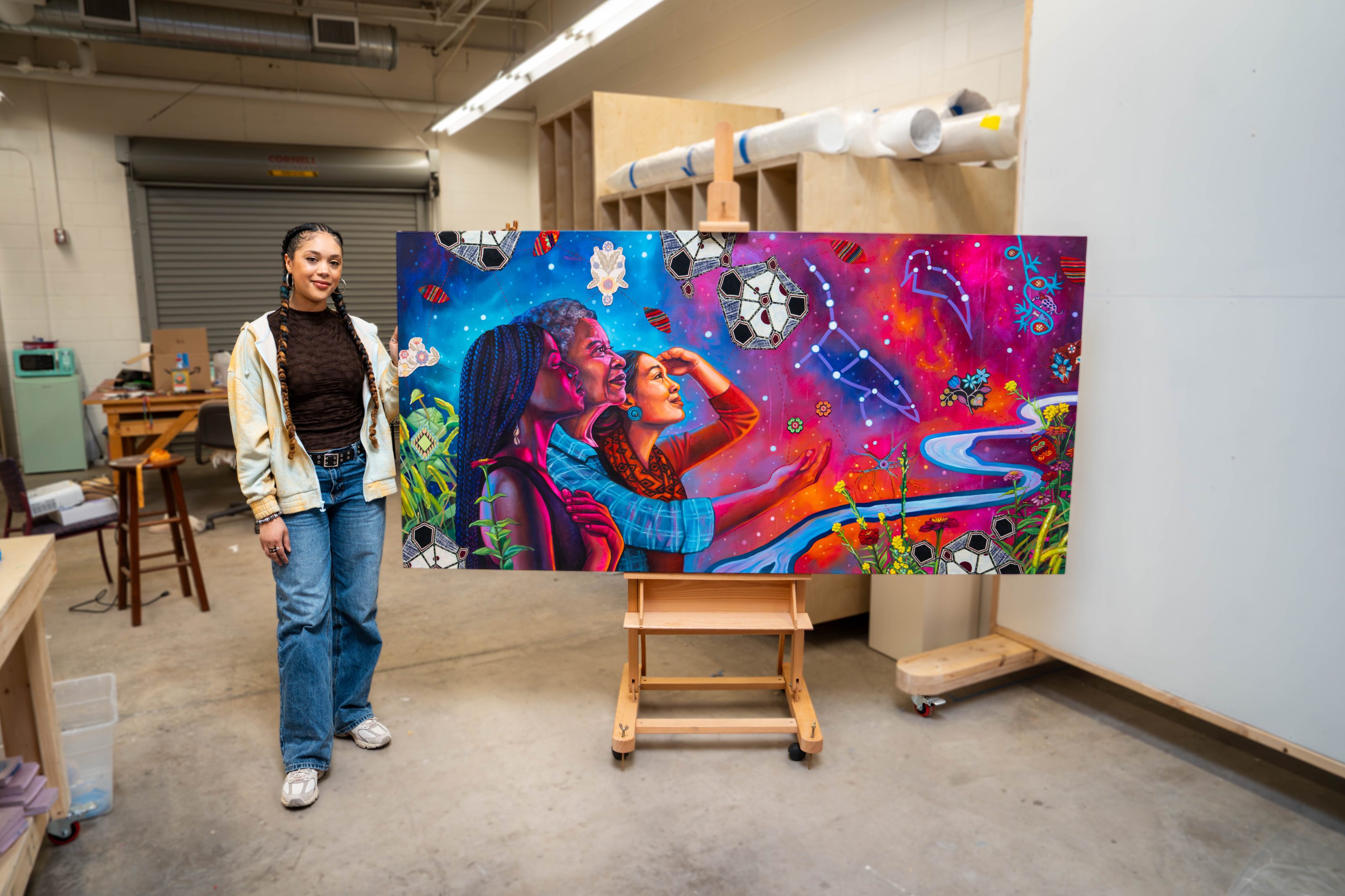 【S2号/インパクトアート】心の壁-Mental Barrier- McKnight Unveils New Public Mural by Leslie Barlow, Launching