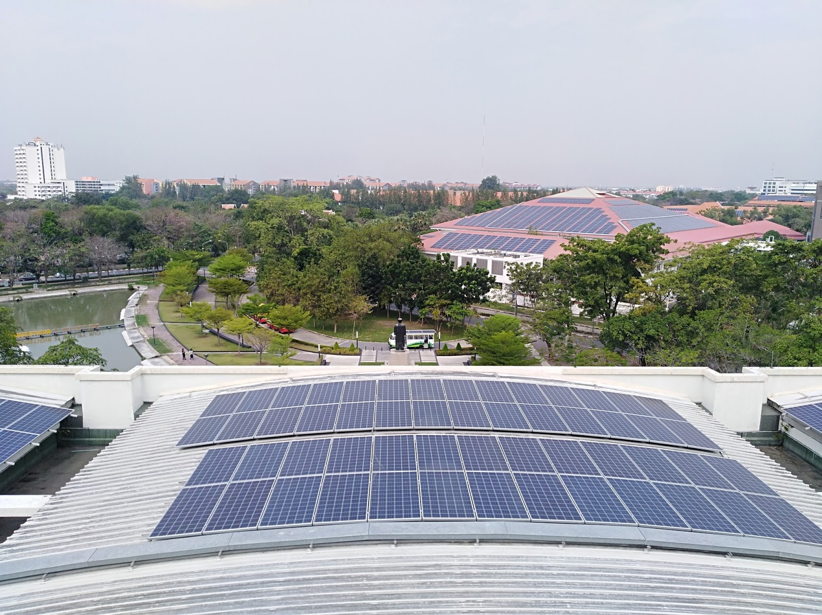 Thammasat The green campus of Thammasat University Rangsit in Bangkok.