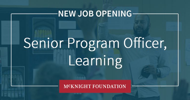 Senior Program Officer, Learning