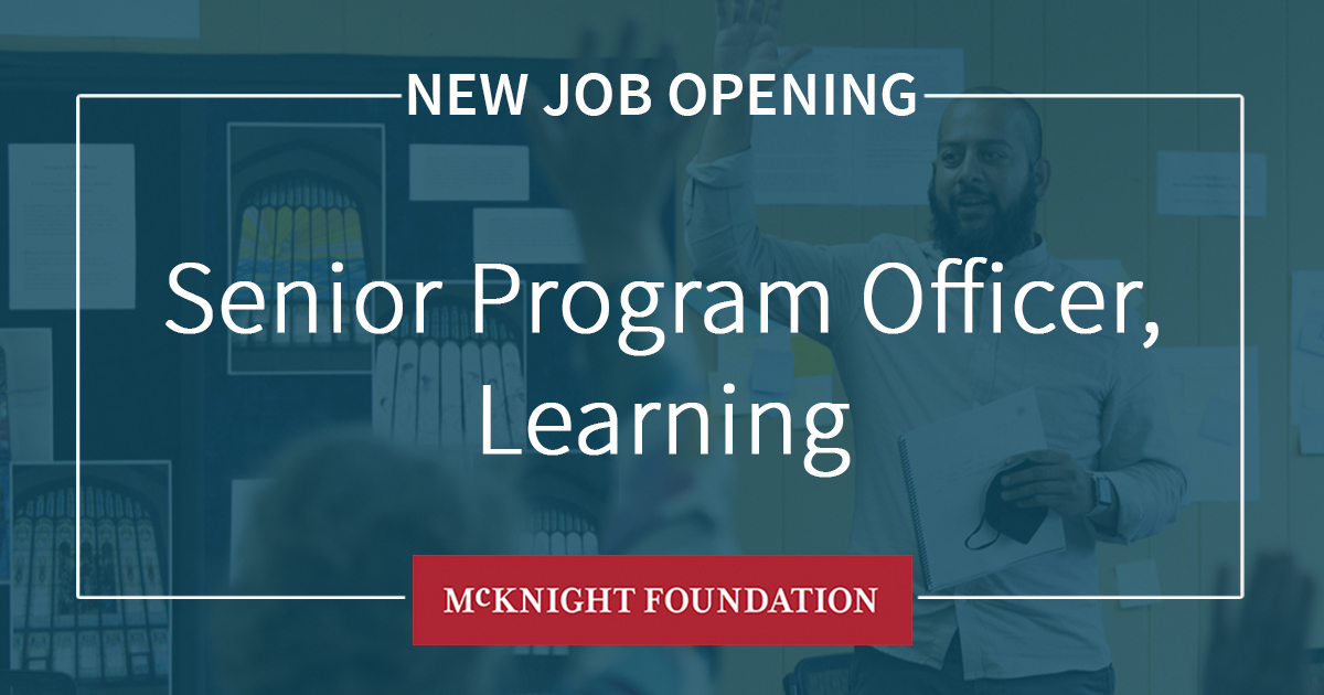 Senior Program Officer, Learning