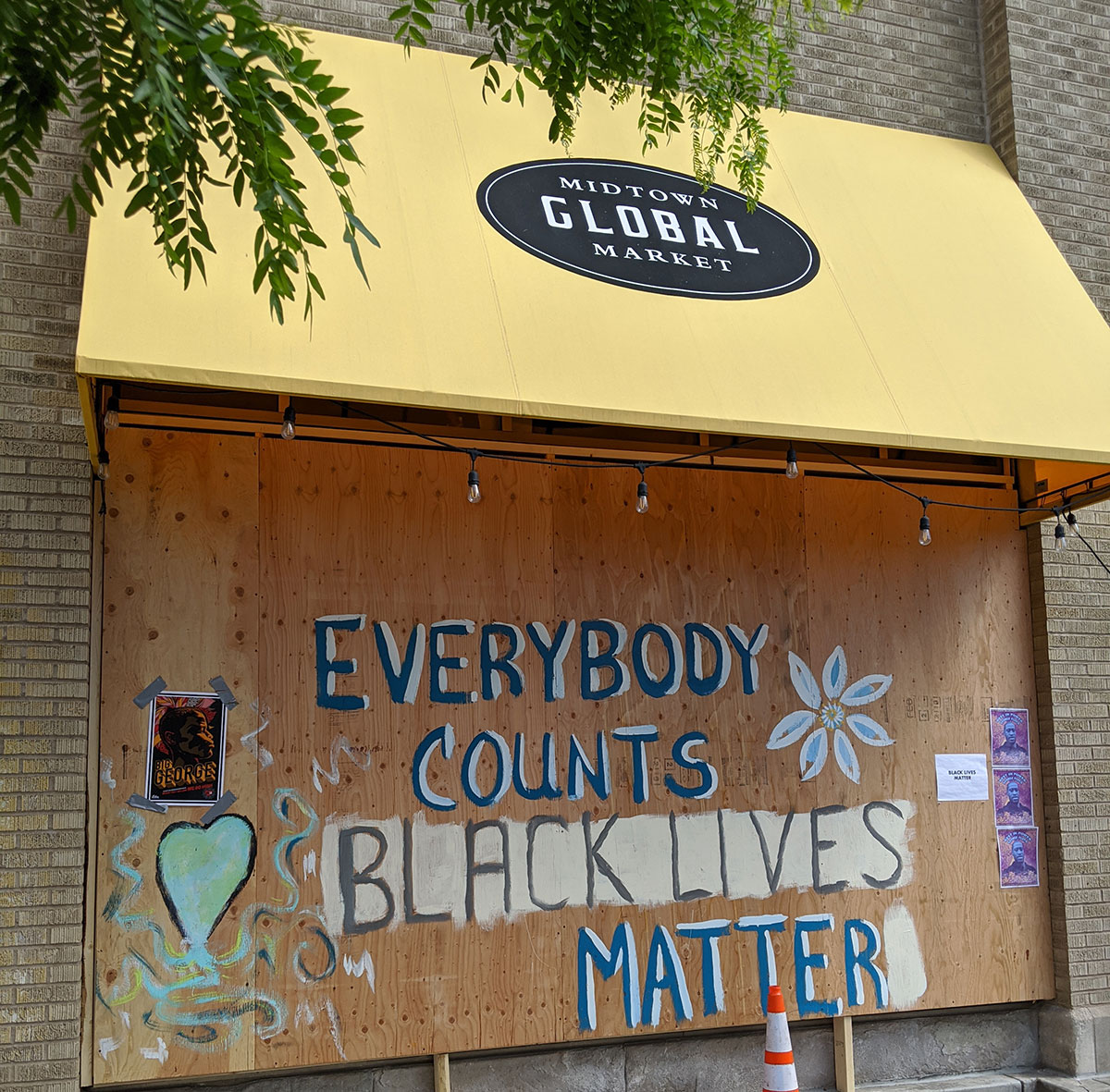 Midtown Global Market Black Lives Matter