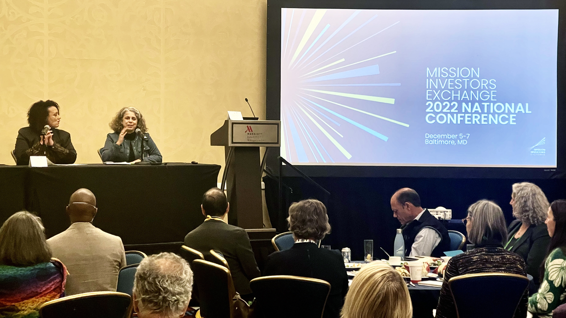 Tonya Allen and Elizabeth McGeveran share insights about net zero at the Mission Investors Exchange 2022 National Conference.